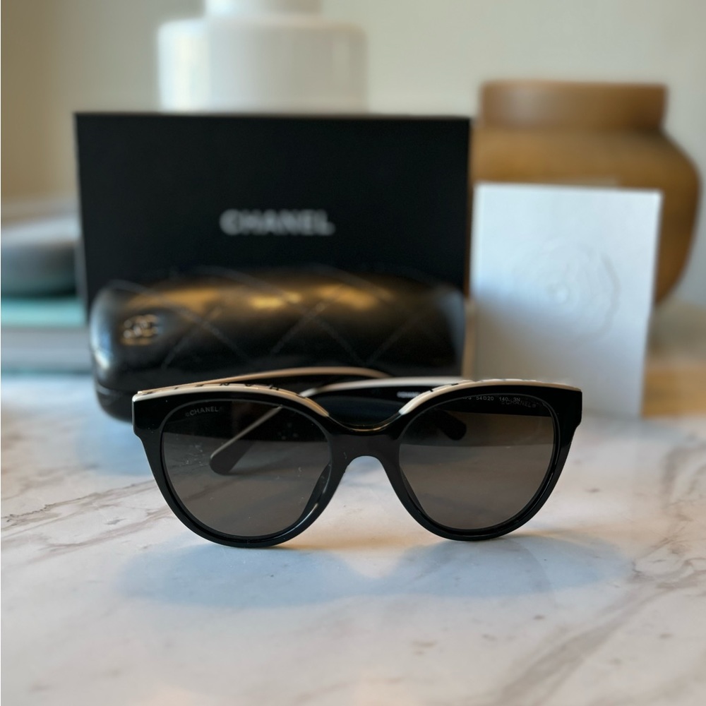 Like New Chanel Butterfly Sunglasses
